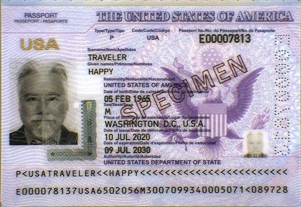 Passport Example
